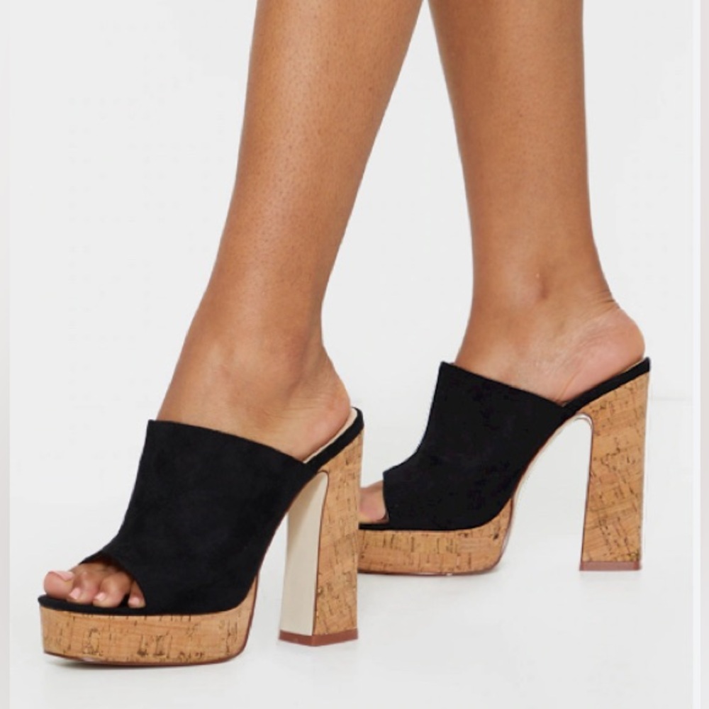 Black cork slides